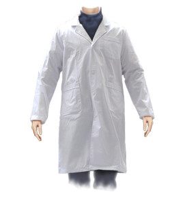 Laboratórny plášť, pánsky, bavlnený, vel. S