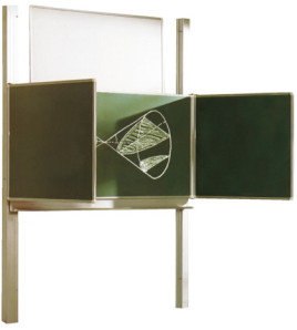 Pylónová tabuľa Triptych 413 (400x100 cm, pylón 285cm)