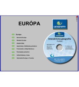 Interaktívna geografia CD - Európa