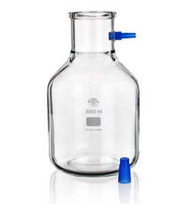 Fľaša odsávacia s plastovou olivkou a plastovým tubusom 500ml