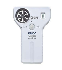 Bezdrôtový PASCO senzor počasia s anemometrom a GPS