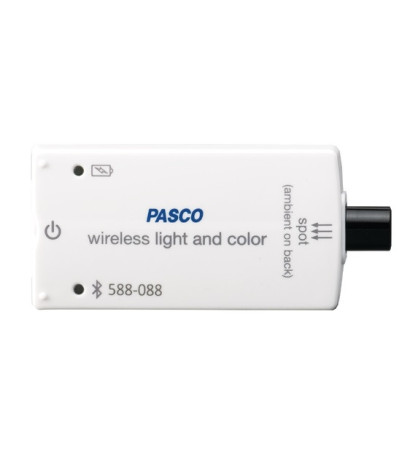 Bezdrôtový PASCO senzor osvetlenia (rozsah 340 nm až 1150 nm) a farby
