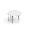 Žiacky stôl ŠESŤUHOLNÍK-U, 5-6-7, nastaviteľná výška 70-76-82 cm