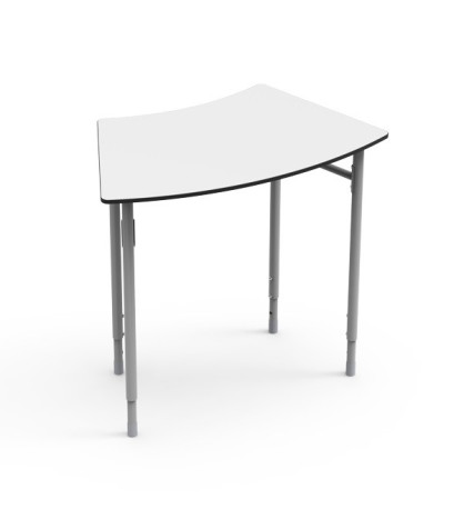 Žiacky stôl OBLÚK maxi 5-6-7, nastaviteľná výška 70-76-82 cm