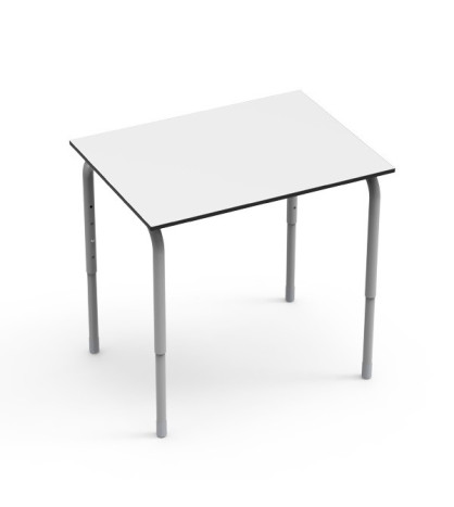 Žiacky stôl OBDĹŽNIK-1U, 5-6-7, nastaviteľná výška 70-76-82 cm