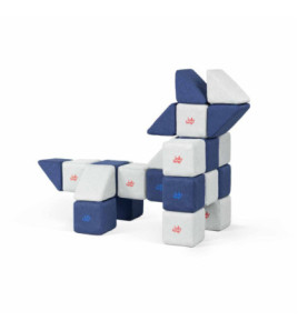 Magnetická stavebnica JollyHeap Mini set 24 blokov