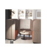 Taburetka s AKUSTICKOU STENOU 130 x 60 x 133 cm