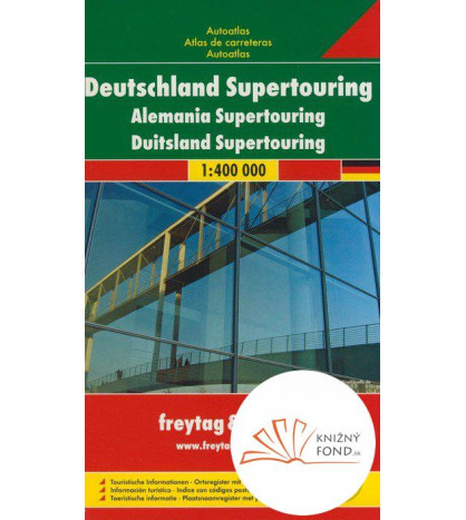 Deutschland Supertouring 1:400 000 autoatlas