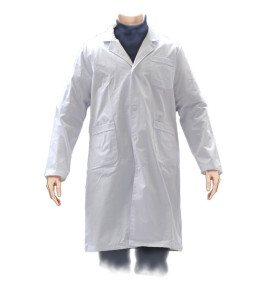 Laboratórny plášť, pánsky, bavlnený, vel. S
