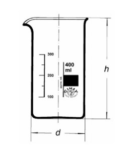 Kadička vysoká s výlevkou 600ml