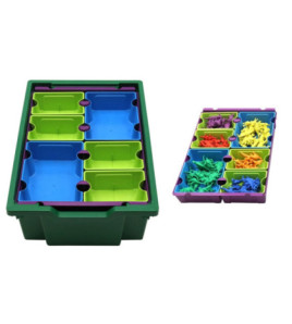 Vkladacie antimikrobiálne moduly SortED k plastovým boxom F1/F2